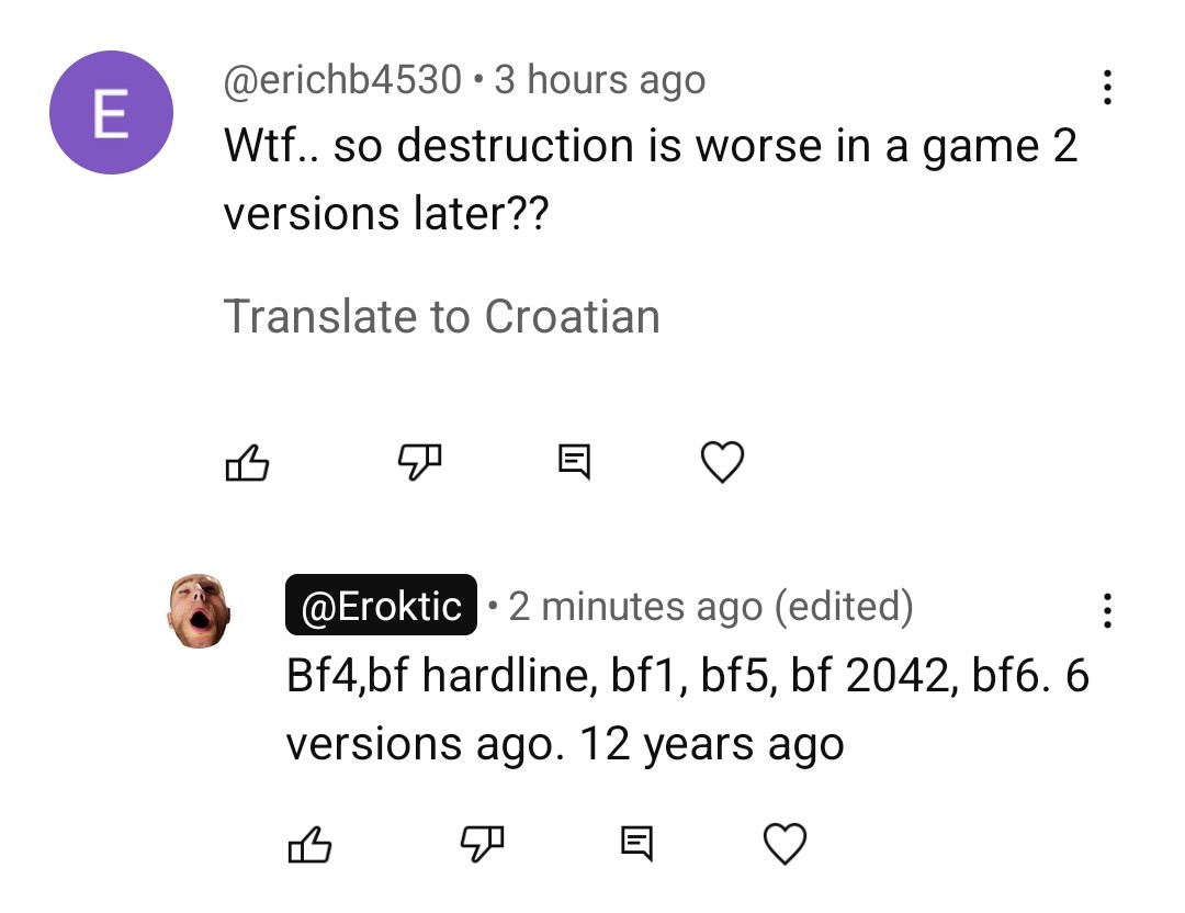 It was battlefield 4, then 5, and now is Battlefield 6. Right? RIGHT???