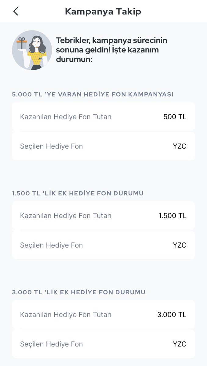 Odeabank fon kampanyasına katılarak seçili fonlardan 100 bin tl lik rpp fonunu aldım  ve iki ay tutup beş bin tl hediye fon ödülünü kazandım benim için çifte kazanç oldu. İlgilenenler için  kampanya devam ediyor. #fon #hisse #reklam #Borsaistanbul #altın