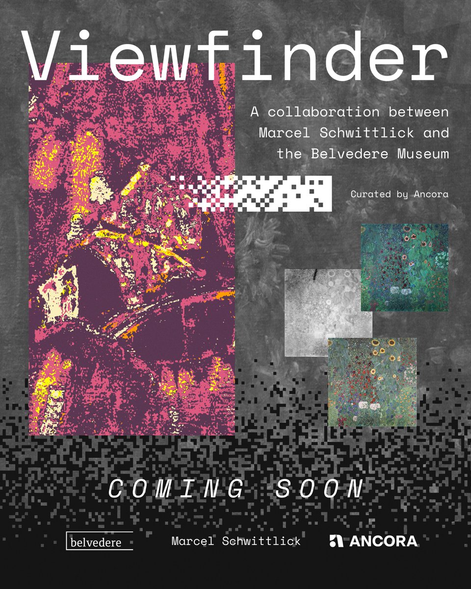 Ancora (@ancora_art) on Twitter photo Introducing Viewfinder
Generative artworks by <a href="/schwittlick_/">Marcel Schwittlick</a> based on the hidden layers of Gustav Klimt uncovered by <a href="/belvederemuseum/">Belvedere Museum</a>
🔬🧬 Introducing Viewfinder
Generative artworks by <a href="/schwittlick_/">Marcel Schwittlick</a> based on the hidden layers of Gustav Klimt uncovered by <a href="/belvederemuseum/">Belvedere Museum</a>
🔬🧬