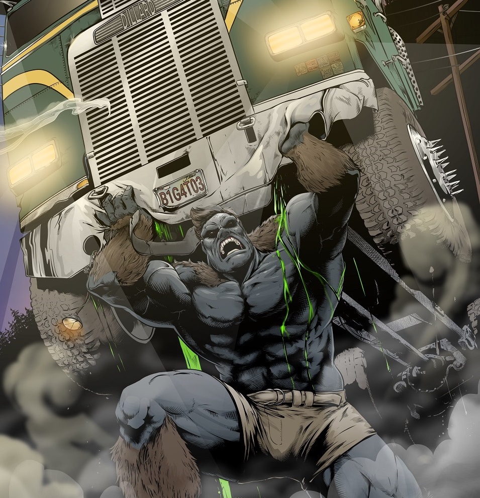 The DEMI-FOOT: URBAN SASQUATCH campaign on INDIGOGO is officially over. I want to thank everyone who backed this campaign. Indiegogo will be refunding you shortly. While it did not end the way we'd like, this is not the end. <a href="/DillardDraws/">Dillard Draws (Commissions Open.)</a>  <a href="/ClintHilinski/">Clint Hilinski</a> <a href="/DanLawlis/">Dan Lawlis</a>