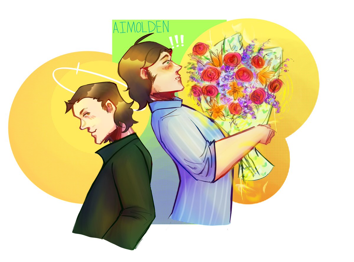 AiMolden's tweet photo. cuties 🥺 #sabriel #sabrielspn #samwinchester #archangelgabriel #supernatural #spn https://t.co/TlyqtoChdV