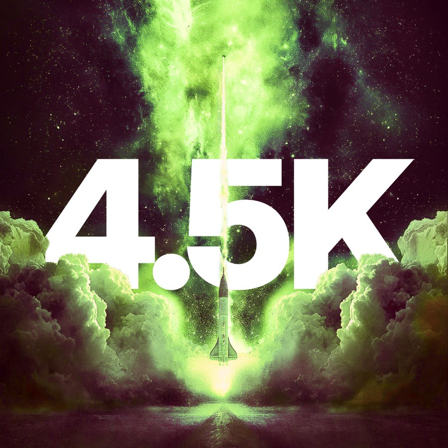 ETH igniting boosters for ATH. Engines fire at $4.5K. LFG.

HODLing ain't easy 😂