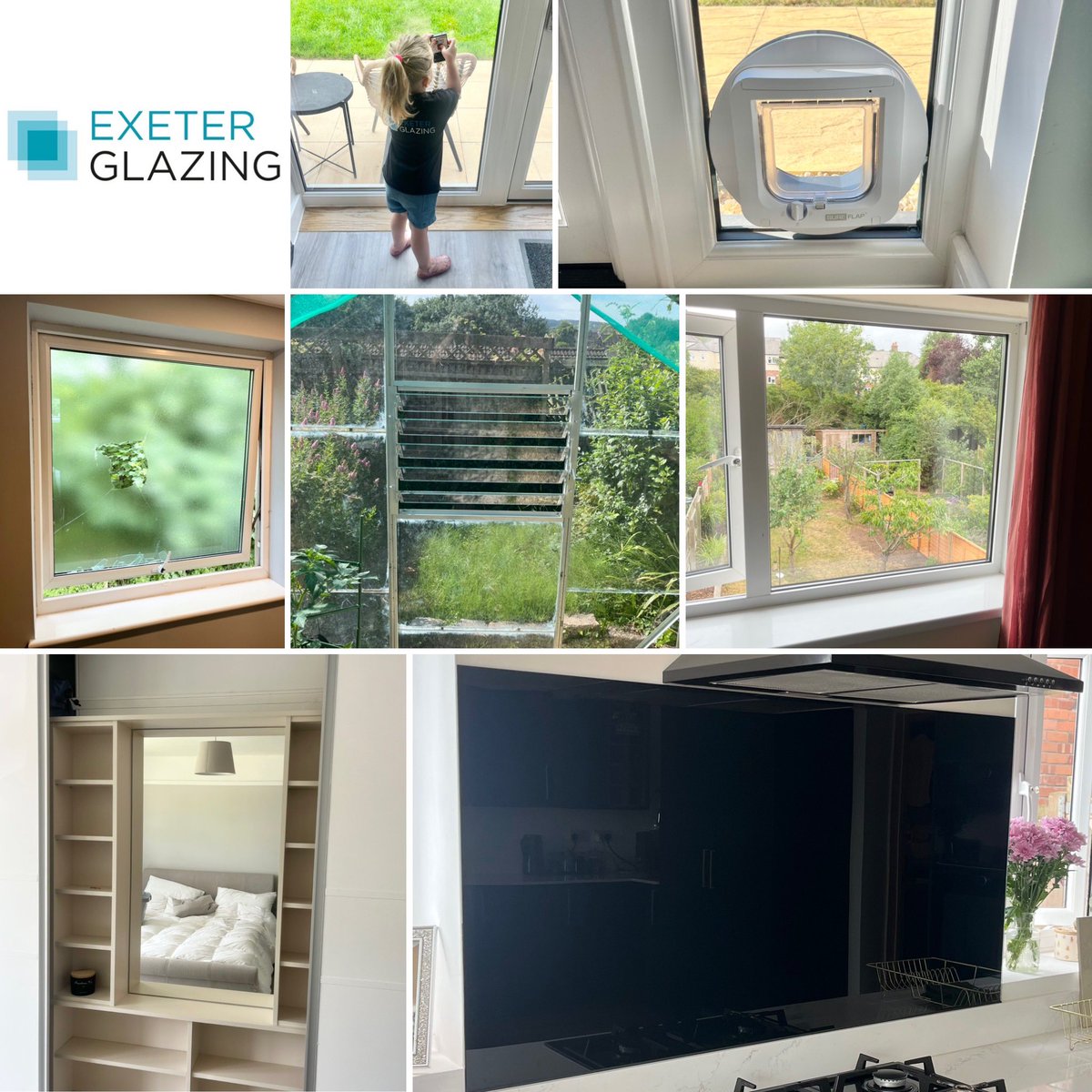 exeterglazing's tweet photo. A selection of jobs we have completed recently.
If you have any glass or glazing enquiries, get in touch for a free estimate.
#residential #commercial #doubleglazing #splashback #catflap #mirror #greenhouse #upvc #glass #glazing #glazier #exeter #exeterglazing #exeterbusiness https://t.co/E7RcVAGxQJ