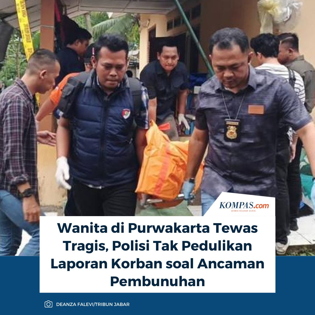 Kompas.com (@kompascom) on Twitter photo "Sudah lapor Babinsa, sampai ke Polsek Jatiluhur, tapi engga ada yang datang," ungkap Yuli sambil menangis.
Baca di sini: bandung.kompas.com/read/2025/08/1…
/ #Polisi #Purwakarta "Sudah lapor Babinsa, sampai ke Polsek Jatiluhur, tapi engga ada yang datang," ungkap Yuli sambil menangis.
Baca di sini: bandung.kompas.com/read/2025/08/1…
/ #Polisi #Purwakarta