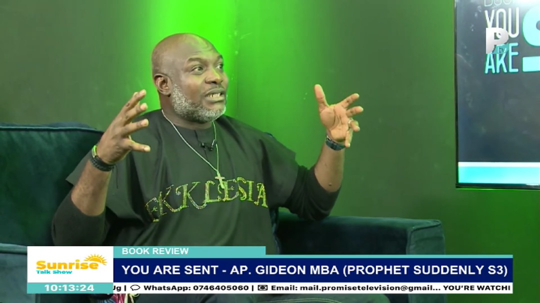 Boldness in ministry comes from knowing who sends you—it’s God’s authority that empowers you.
— Ap. Gideon Mba

#YouAreSent #BookReview
#PromiseTVUg #BeLifted