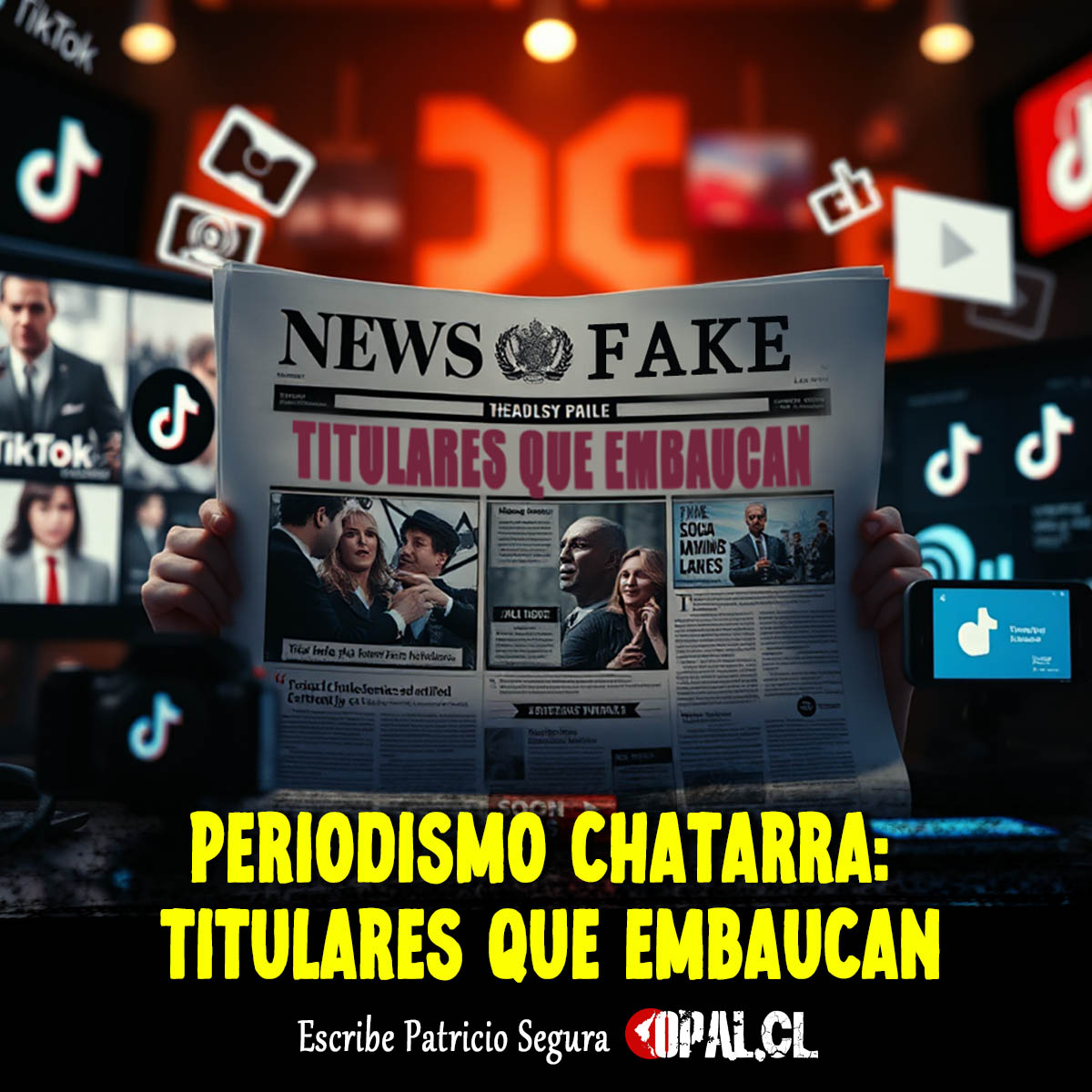 ¡Atención, ciudadanos! Su medio favorito acaba de inventar otra crisis apocalíptica… pero tranquilos, no es aquí (o sí, quién sabe, tendrán que hacer clic para descubrirlo). Bienvenidos al periodismo chatarra: donde el rigor murió, la ética es opcional
✅ prensaopal.cl/2025/08/13/per…