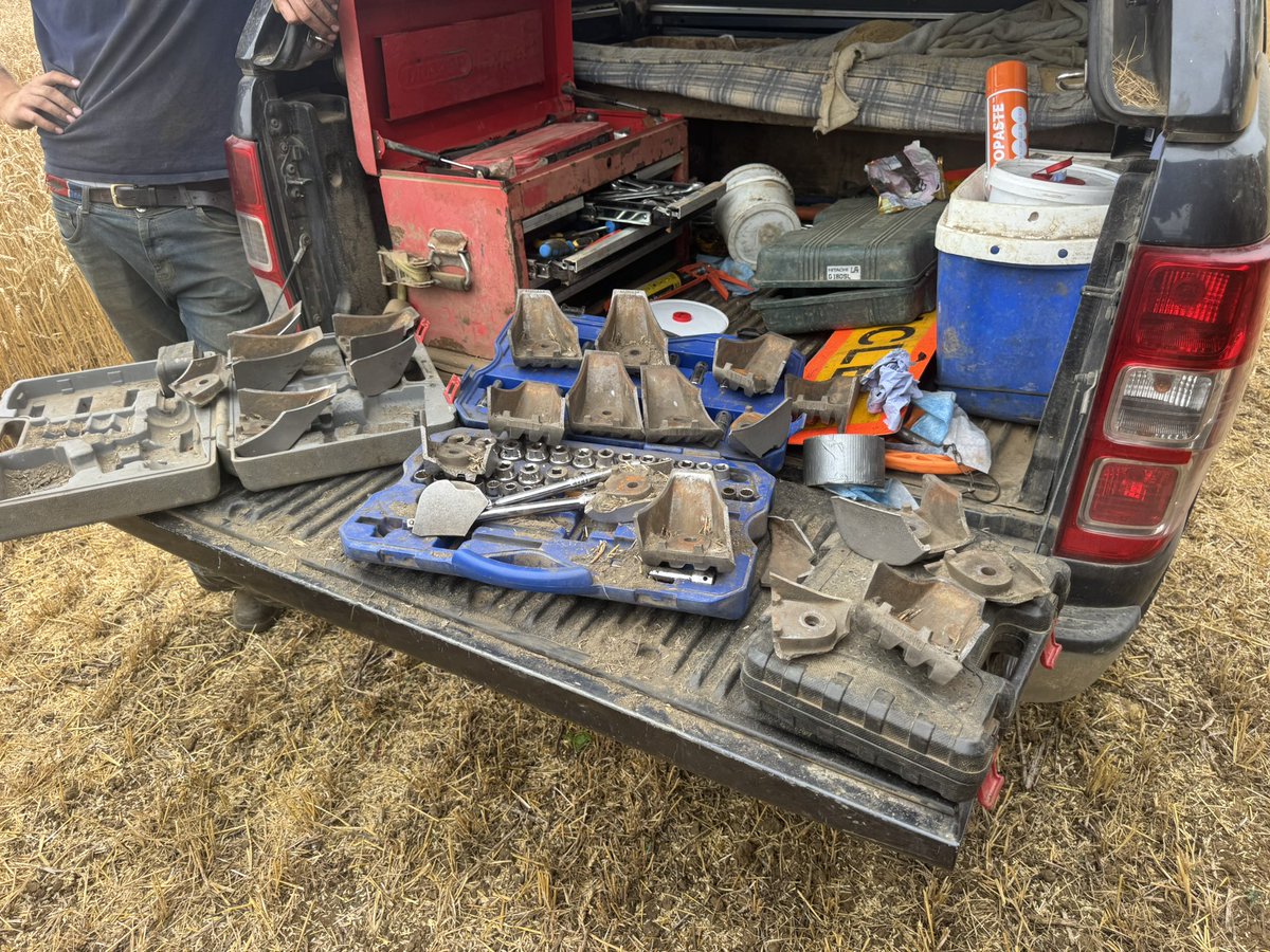 Remember, spring tines and combines don’t mix