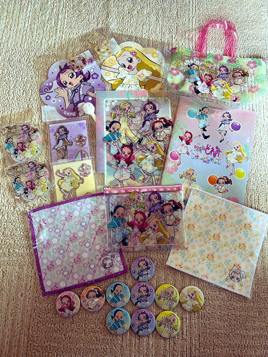 最高の思い出ができました💜
声優さんたち全員お綺麗でした✨
おジャ魔女どれみ大好きです🫶
 #どれみサマパ
#おジャ魔女どれみ