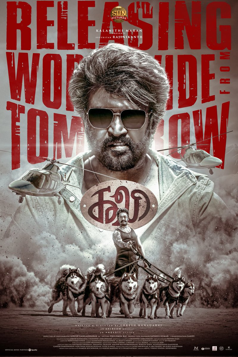 #Coolie Watching FDFS tomorrow.. Excited to watch one and only Superstar movie after Jailer.. Wishes to <a href="/Dir_Lokesh/">Lokesh Kanagaraj</a> and the whole team for a Breaking Blockbuster Success..