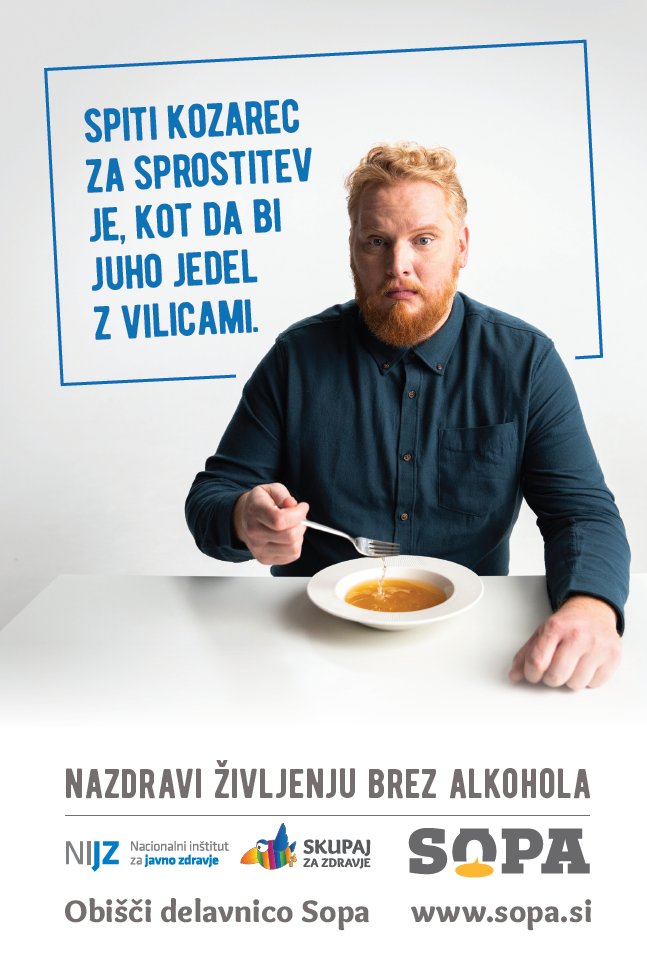 SOPA_projekt's tweet image. Če alkohol pogosto uporabljamo kot strategijo za sprostitev ali sredstvo za beg od težav, tvegamo razvoj zasvojenosti oz. sindroma odvisnosti od alkohola. Za doseganje istega učinka tako potrebujemo vedno večje količine.

Kako se sprostiti na zdrav način? sopa.si/nazdravi-zivlj…