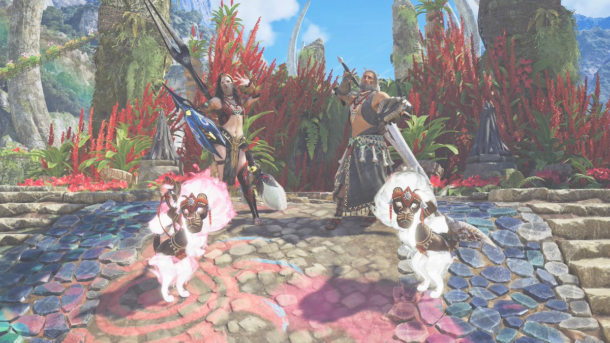 昨日マルチでサブ垢色々手伝ってもろたからめちゃ進めれた✨
やっぱ人と話しながらやるモンハンは面白いね😁

夜遅くまでありがと〜！！😆