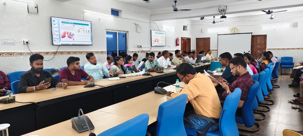 13.08.2025- One day T o T Programme on Tuberculosis free GP imparted in DPRC @collector_nabarangpur @sirdpr_odisha1964