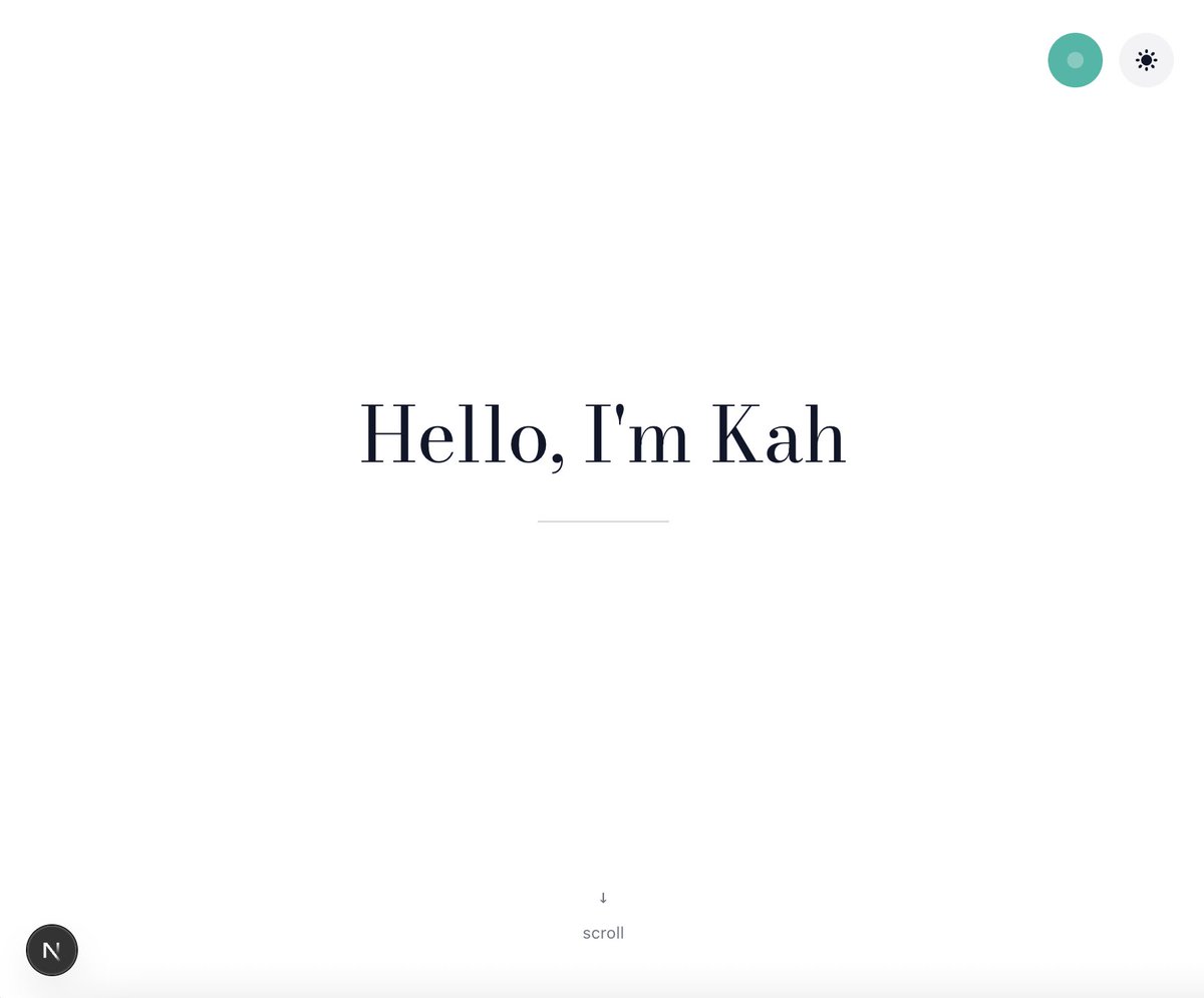 kahhoe's tweet photo. What is a designer to do in these AI-centric times? Lean in and collaborate with #claudecode on a new portfolio I guess. 

Always good for this old dog to learn some new tricks. https://t.co/LSOaOX3rXX