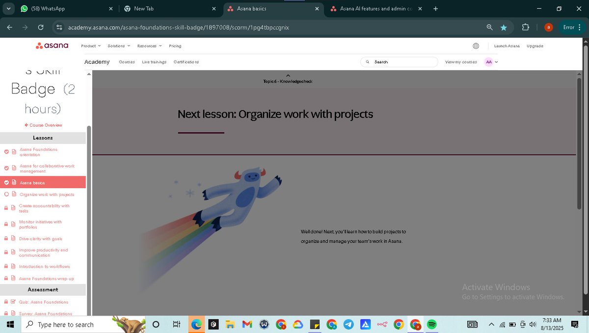 adeyemo0822's tweet image. Still in the process of learning.

Learning project management on @asana 

#learningprocess