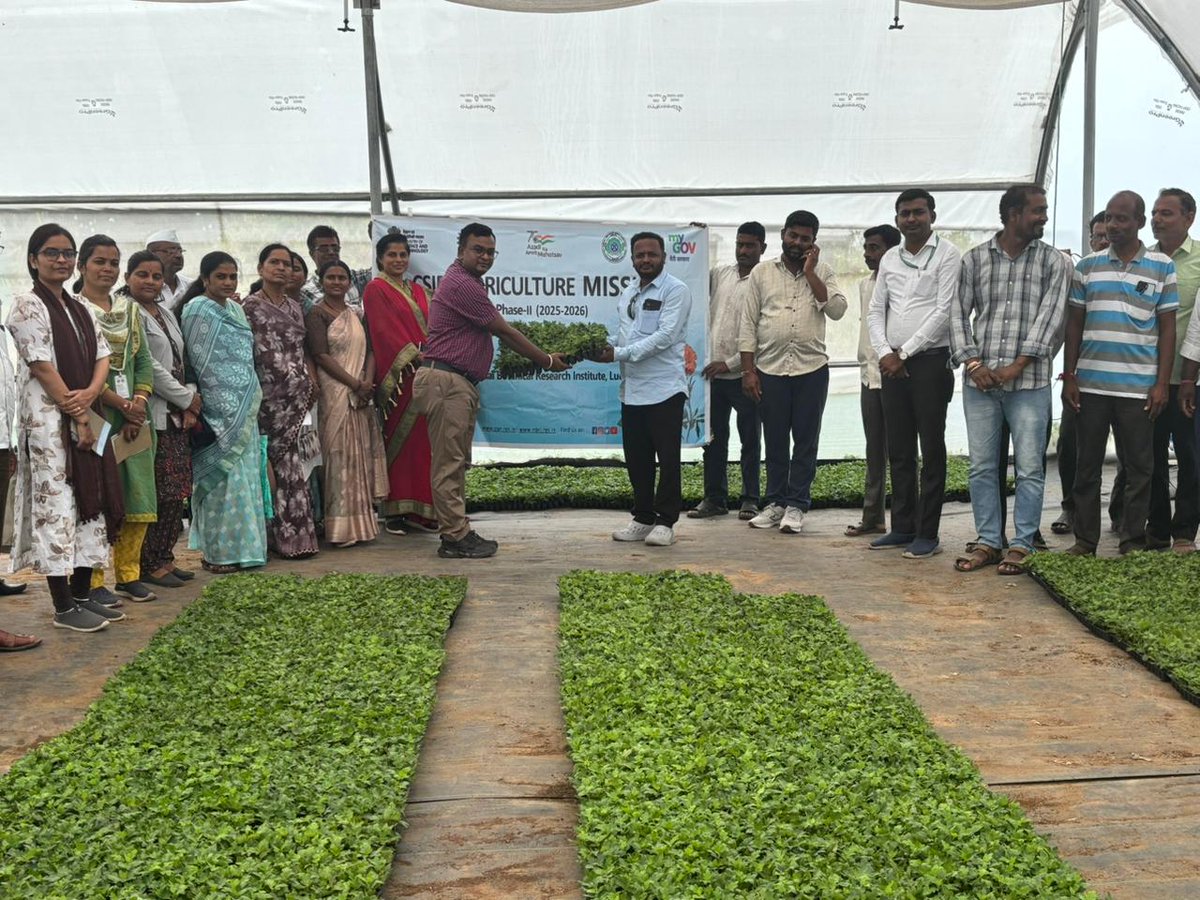 CSIR Floriculture Mission tweet media