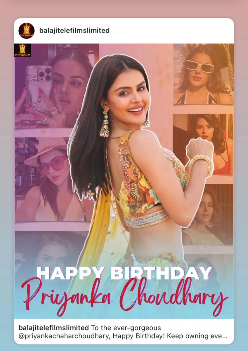 Balaji 💖💖💖

#PriyankaChaharChoudhary