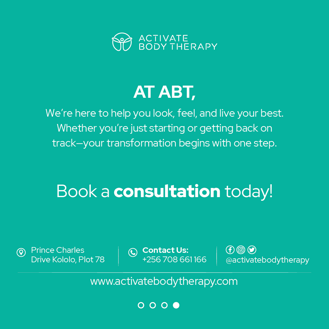 BodyActivate's tweet image. It’s time to take control of your health!
ABT’s Weight Loss Program = Nutrition ✅ Workouts ✅ Supplements ✅ Expert Support ✅

📅 Book today: +256 708 661 166

#ABTClinic #WeightLossProgram #ProfessionalWellness #SelfCareStartsWithYou  #UgandaWellness #ABTWeightLoss