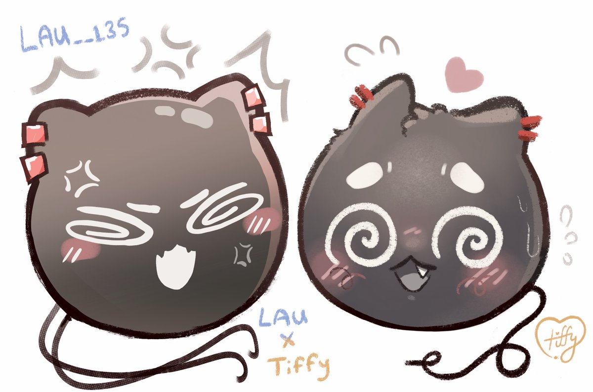 tiffymLuv's tweet photo. Special roon delivery!! ~ Little collaboration with my wifey @Lau__135 she drew the roon on the left and I did the one on the right and animated them hehe <3 thank you for joining me <3!! Roons for Flay and Lau only! ❤️🪫 
🔗: https://t.co/Vf5horFXpP
#machimates #FlayonsCrayons https://t.co/IxZ9Jkf9LK