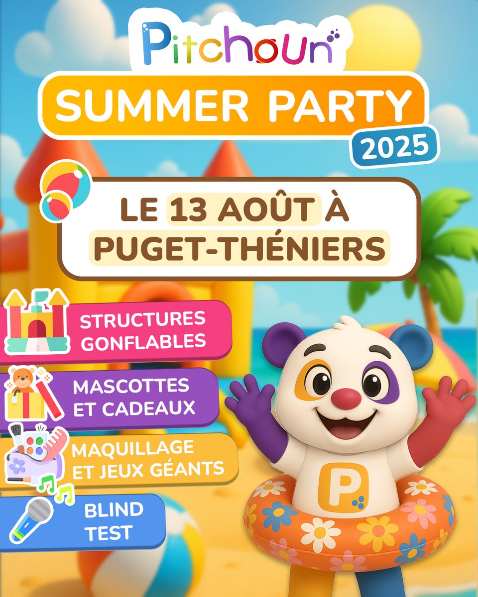 La tournée Pitchoun aujourd'hui à Puget-Théniers ❤️