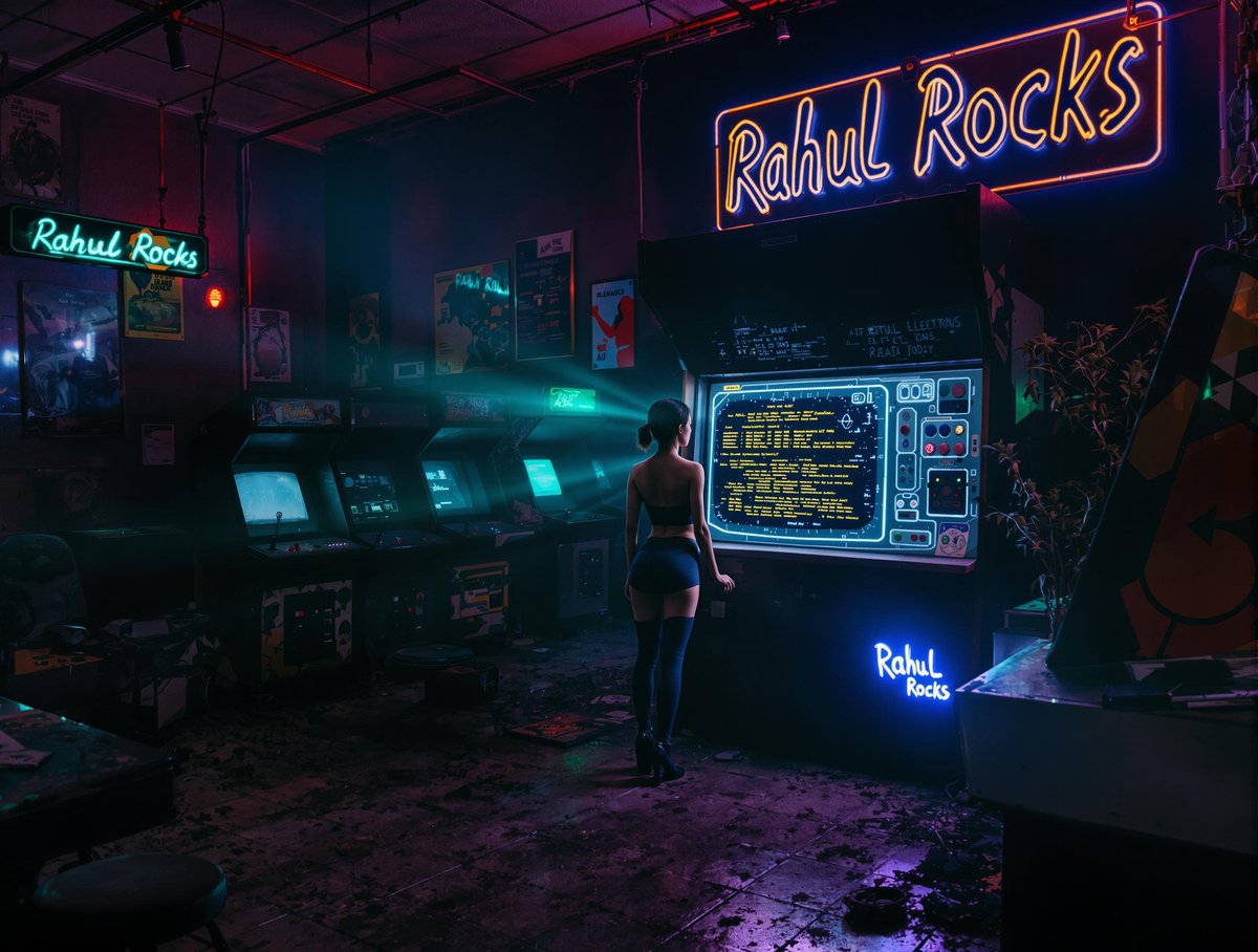 RahulAiArt's tweet photo. Pixel Tears: The Arcade’s Last Lesson.
#AIart #digitalart #Aiartowork
#glitch #glitchart #rahulrocks
#ArcadeFails #arcadegame
#gamergirl #gamergirls #GamerLife https://t.co/HCLyQvdL4D
