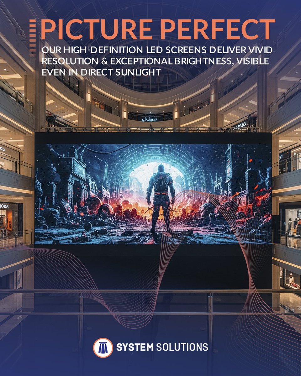 GearhouseGroup's tweet image. Picture Perfect Performance
When clarity matters, our high-definition LED screens deliver.
From vibrant colours to razor-sharp detail - even in full sunlight. System Solutions ensures your message shines brighter than ever.

systemsolutions.co.za

#SystemSolutions #Gearhouse