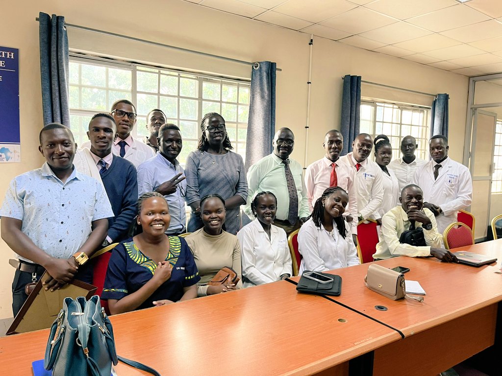 Reagan Kakande (@reagankakande4) on Twitter photo Excited to begin my 1-year medical internship at Arua Regional Referral Hospital 🏥
A place that lives its values — integrity, teamwork, & patient-centered care.
Ready to learn, serve, and grow in the Pearl of Africa’s vibrant north. 🌍 <a href="/MbararaUST/">Mbarara University</a> <a href="/MinofHealthUG/">Ministry of Health- Uganda</a> <a href="/Seed_Global/">Seed Global Health</a> Excited to begin my 1-year medical internship at Arua Regional Referral Hospital 🏥
A place that lives its values — integrity, teamwork, & patient-centered care.
Ready to learn, serve, and grow in the Pearl of Africa’s vibrant north. 🌍 <a href="/MbararaUST/">Mbarara University</a> <a href="/MinofHealthUG/">Ministry of Health- Uganda</a> <a href="/Seed_Global/">Seed Global Health</a>