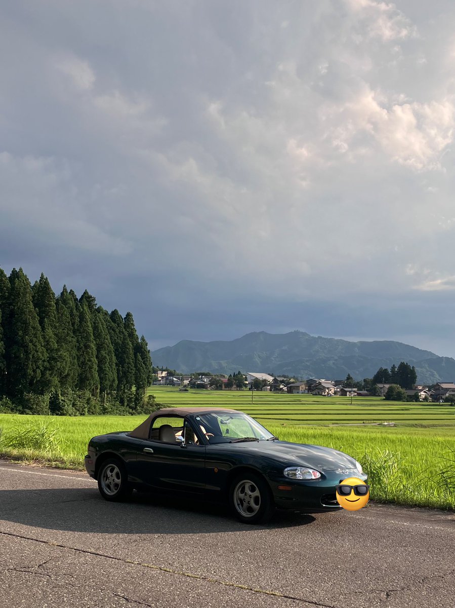 nb8c_2000's tweet photo. 新潟ー山形旅行
3泊4日で1,300km弱走った！

4日間なんの問題もなく走ってくれたロードスターありがとう〜 https://t.co/QinaGnKijG