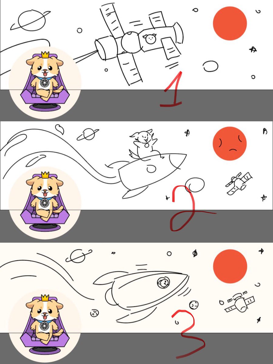 Drawing a new cover with my cool traveler Dobby from @Sentient_Chat Now I have a difficult choice

1, 2 or 3 option?

<a href="/SentientAGI/">Sentient</a> | <a href="/vivekkolli/">Vivek Kolli</a> | #SentientChat