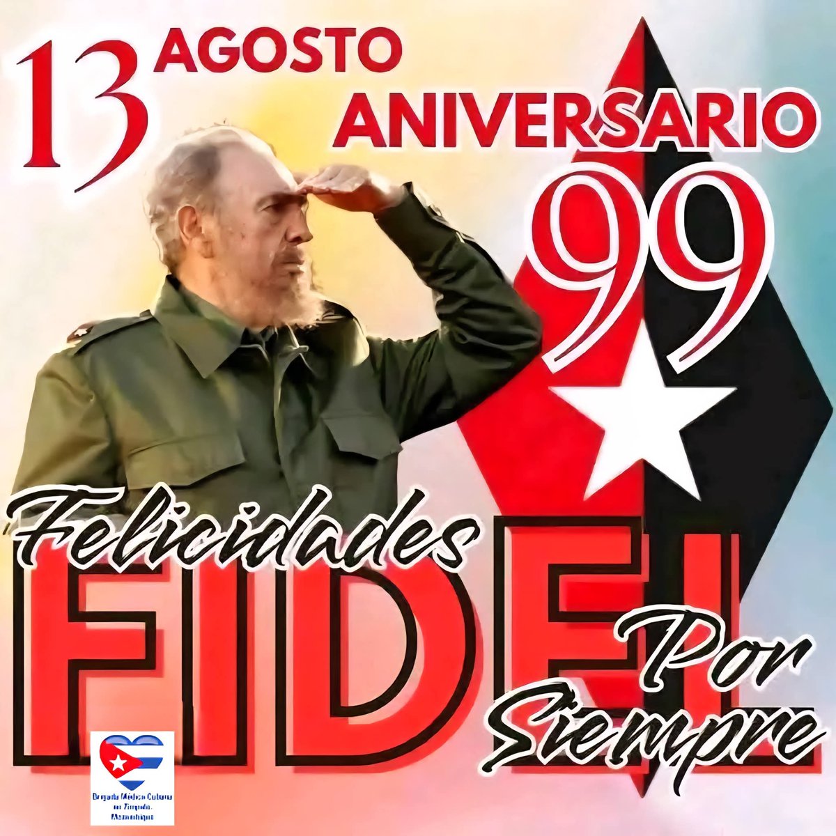 Desde el Instituto de Ciencias de la Salud de Maputo en #Mozambique, se realiza matutino especial en conmemoración al #99aniversario del natalicio del invicto líder histórico de la Revolución Cubana #FidelCastro. 
🇨🇺❤️
#FidelPorSiempre #100AñosConFidel #FidelVive #FidelEsFidel