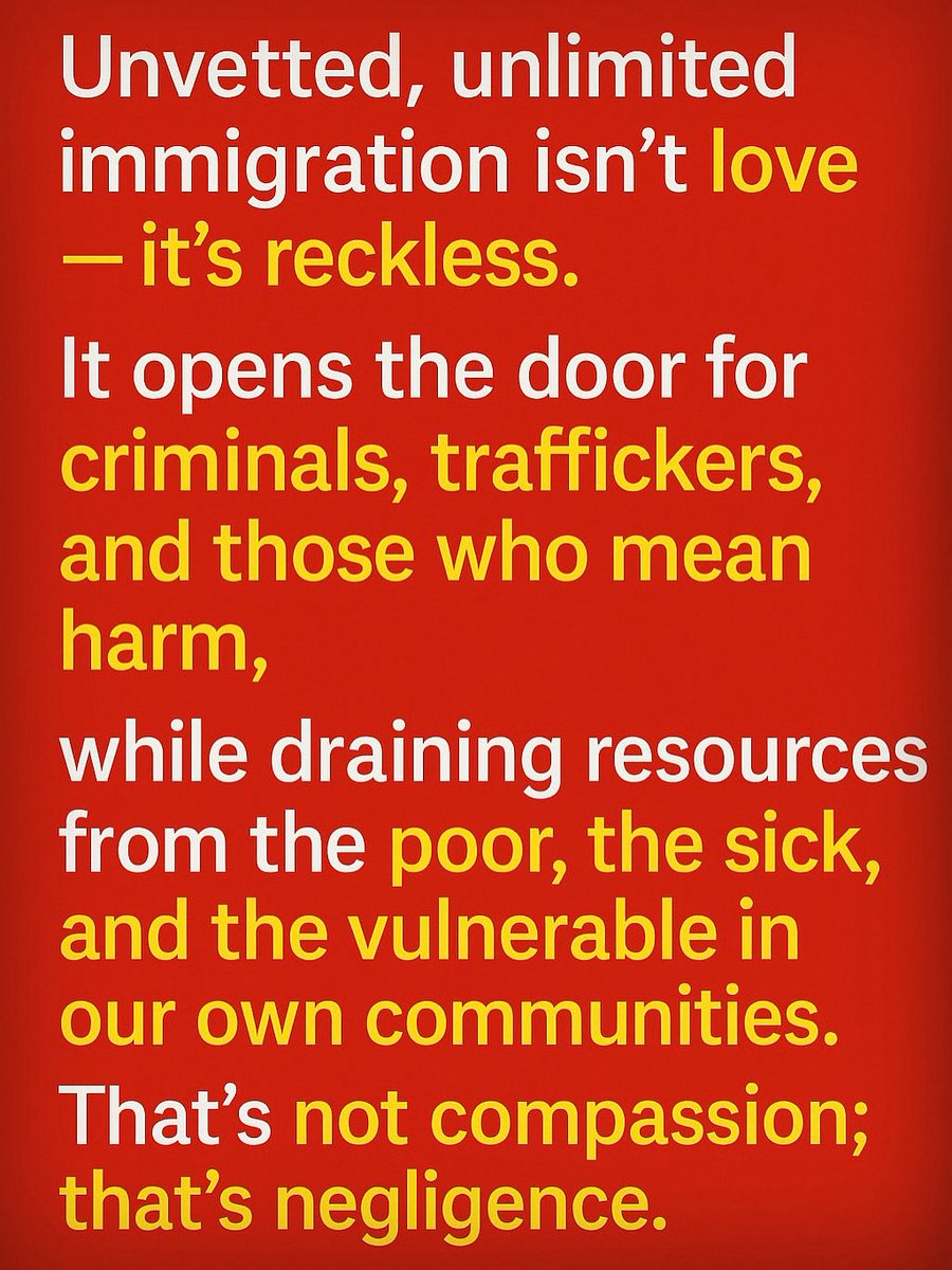 Cult of false virtue, I’m talking to you!! Compassion must be balanced with caution and capacity or we risk failing everyone.