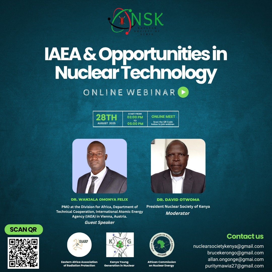 Nuclear Society of Kenya tweet media