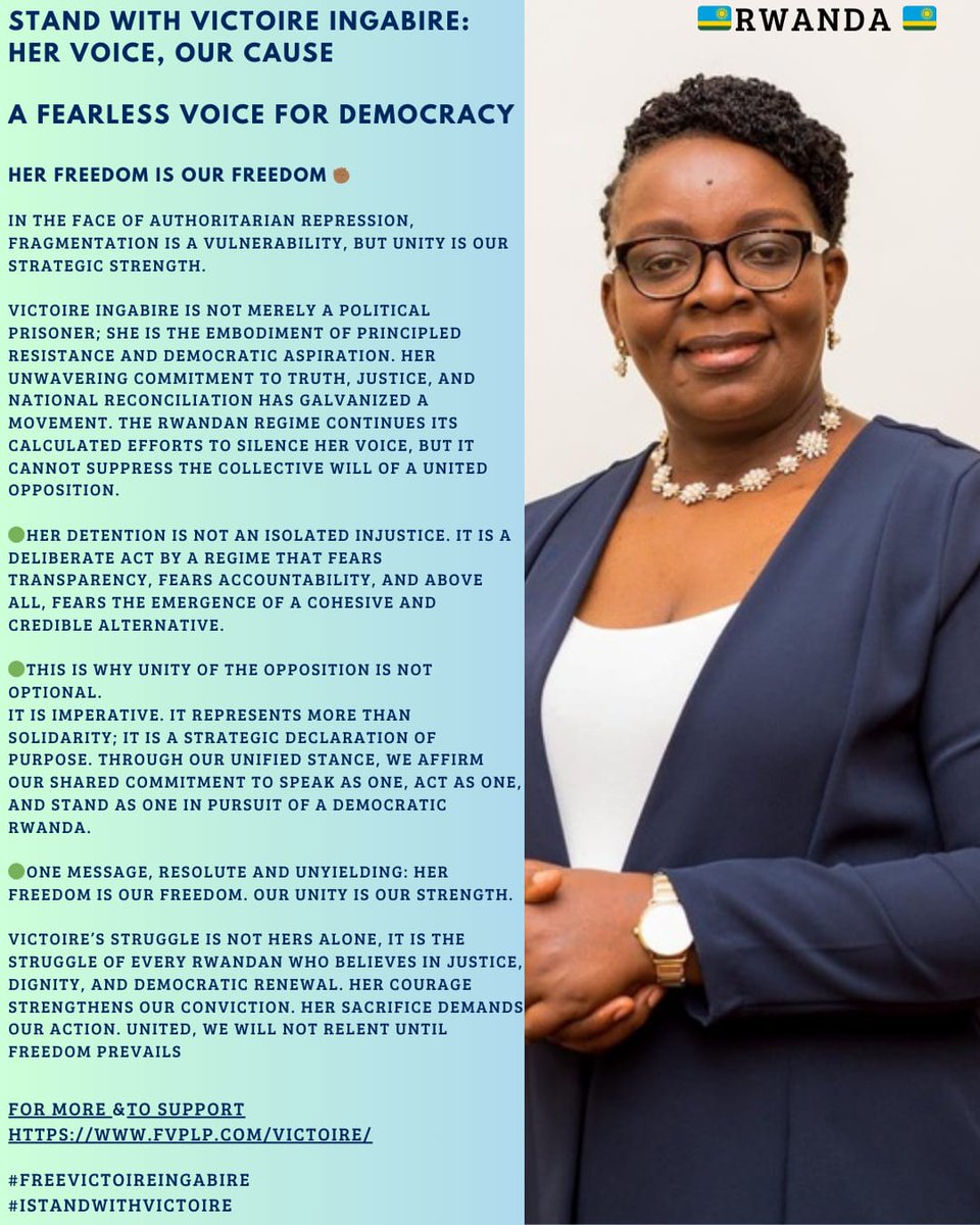 Ndereyehe Charles (@ndereyehe) on Twitter photo <a href="/SRuzindaza/">Sam Ruzindaza</a> <a href="/SRuzindaza/">Sam Ruzindaza</a>
This is typical RPF verbiage.
Victoire Ingabire's reputation extends beyond Rwandan and African forums.
europarl.europa.eu/doceo/document…
liberal-international.org/people/victoir… <a href="/SRuzindaza/">Sam Ruzindaza</a> <a href="/SRuzindaza/">Sam Ruzindaza</a>
This is typical RPF verbiage.
Victoire Ingabire's reputation extends beyond Rwandan and African forums.
europarl.europa.eu/doceo/document…
liberal-international.org/people/victoir…