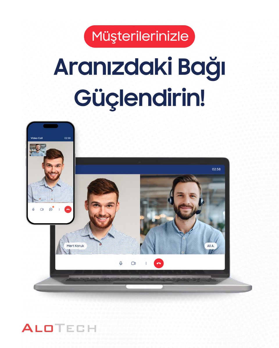 Görüntülü görüşme özelliğimizin faydalarını gerçek bir deneyim üzerinden keşfetmek için AloTech ile Eşarj’ın görüntülü destek sürecini nasıl farklı bir seviyeye taşıdığına göz atın.

👉 alotech.com.tr/esarj-alotech-…

#AloTech #çağrımerkezi #yapayzeka