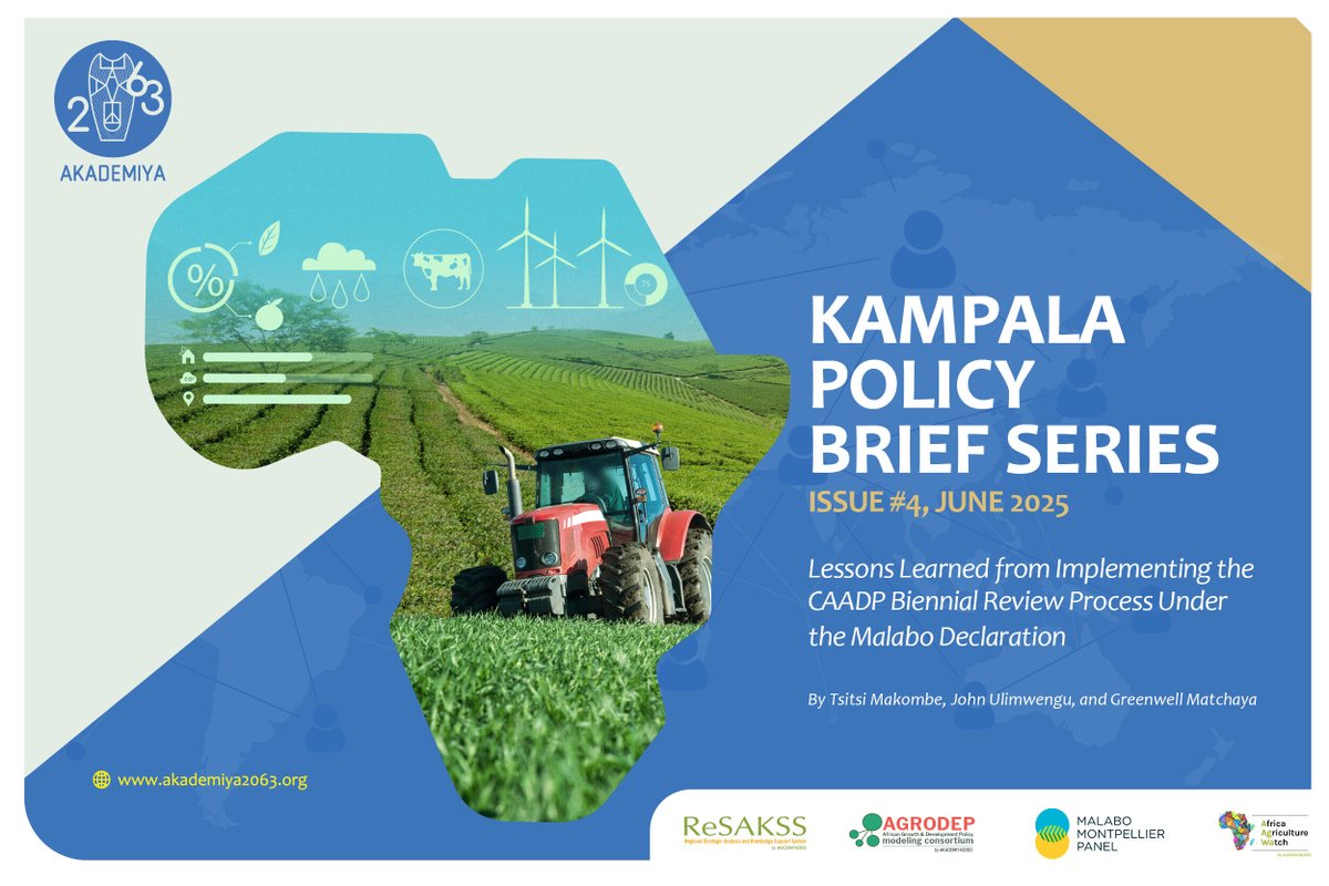 The Kampala Policy Brief Series No. 04 assesses key insights and lessons learned from the Malabo CAADP Biennial Review (BR) process to guide the design, refinement, and implementation of the next BRs under Kampala. Key recommendations include adopting coherent data governance