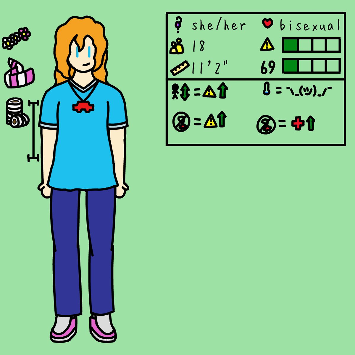 A question, does anyone happen to have an older reference sheet of Holly downloaded? Specifically one like the image in this post (pretend I drew very good here please), but with less icons/info drawn around her? I know it'd be dated around 2016/2017 in case that somehow helps.