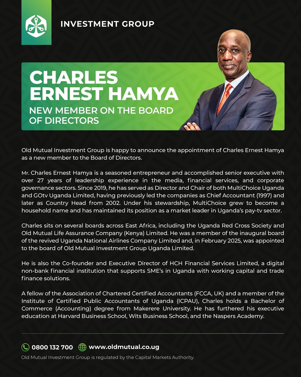 Old Mutual Uganda tweet media