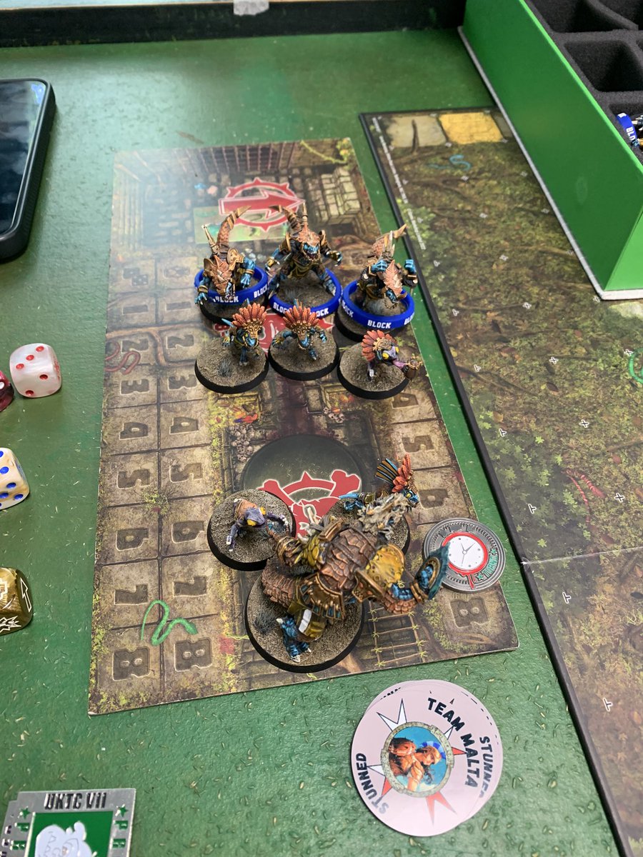 Well I had a great time at Megatron weekender playing Bolt Action and Blood Bowl. Less of a great time when my box decided it was going to delete my models from existence though 😭

#boltaction #warlordgames  #paintingminiatures #bloodbowl #warhammercommunity #paintingwarhammer