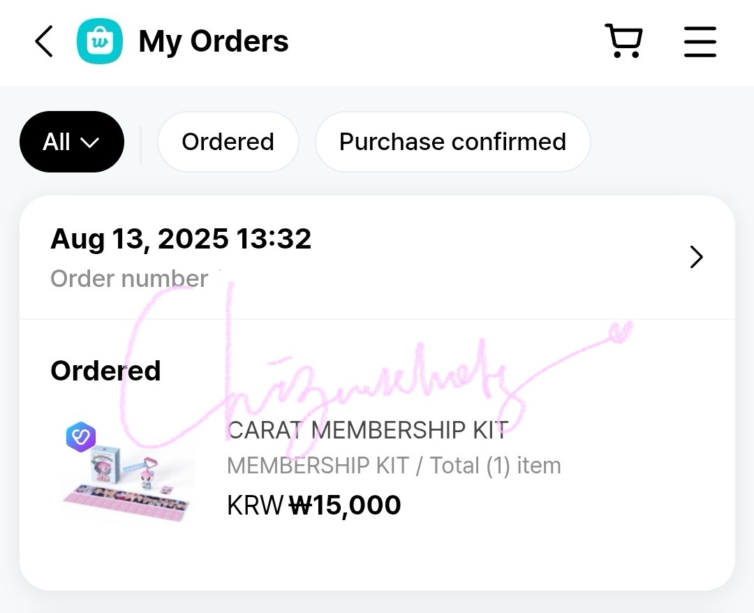 WTS SHARING CARAT SEVENTEEN MEMBERSHIP KIT 2025

✅ done co
 ❌ price excl fee pack &amp; adm 🍊
📍 cilegon, banten

avail pc member:
dk, hs, wz, mh = 25k
jn, dn, sk = 20k

all dp 15k