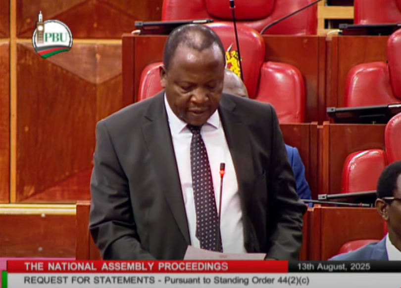 MzalendoWatch's tweet photo. Hon. George Gachagua seeks a statement from the Departmental Committee on Defence regarding the Abduction of Mr. Ambrose Kimiti Mwangi, a Kenyan, in the Federal Republic of Somalia. #BungeLiveNA. https://t.co/HBpkBKhBNR