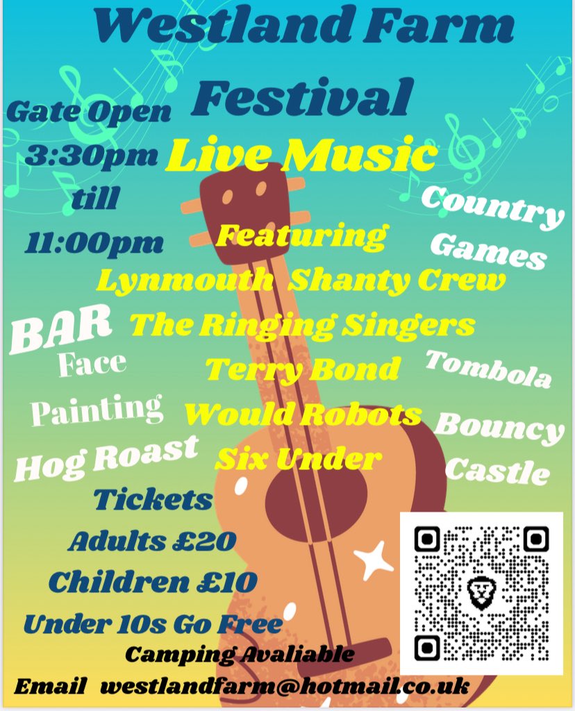 DevonBells's tweet image. SHARE SHARE SHARE

‼️Online Booking 
Available Now‼️

Westland Festival 06.09.2025

Live music, face painting, games, entertainments and a fabulous hog roast. 

For camping - westlandfarm@hotmail.co.uk

Book festival tickets: tickets.myiknowchurch.co.uk/gb/MzYxMy01/t 

🔔🔔🔔🔔🔔🔔😁