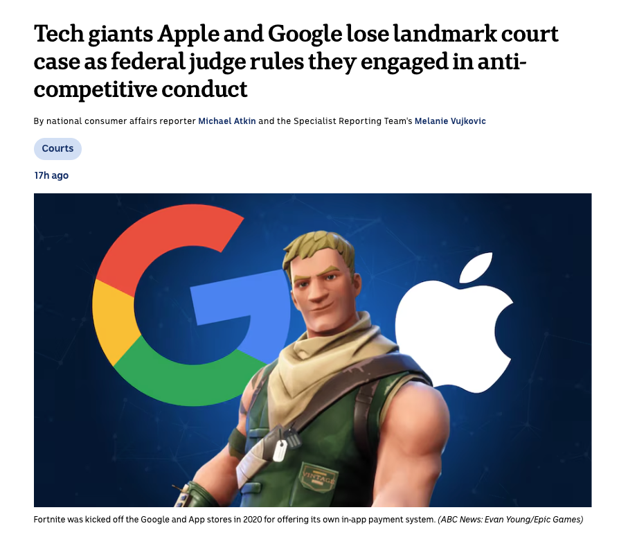 Robbie Ferguson | Immutable (@0xferg) on Twitter photo Colossal win for <a href="/EpicGames/">Epic Games Store</a> and open gaming
web3 games that were priced out of the appstore by a 30% fee will now have access to a marketplace of 650 million weekly active users
which generates developers $1.1 trillion a year Colossal win for <a href="/EpicGames/">Epic Games Store</a> and open gaming
web3 games that were priced out of the appstore by a 30% fee will now have access to a marketplace of 650 million weekly active users
which generates developers $1.1 trillion a year