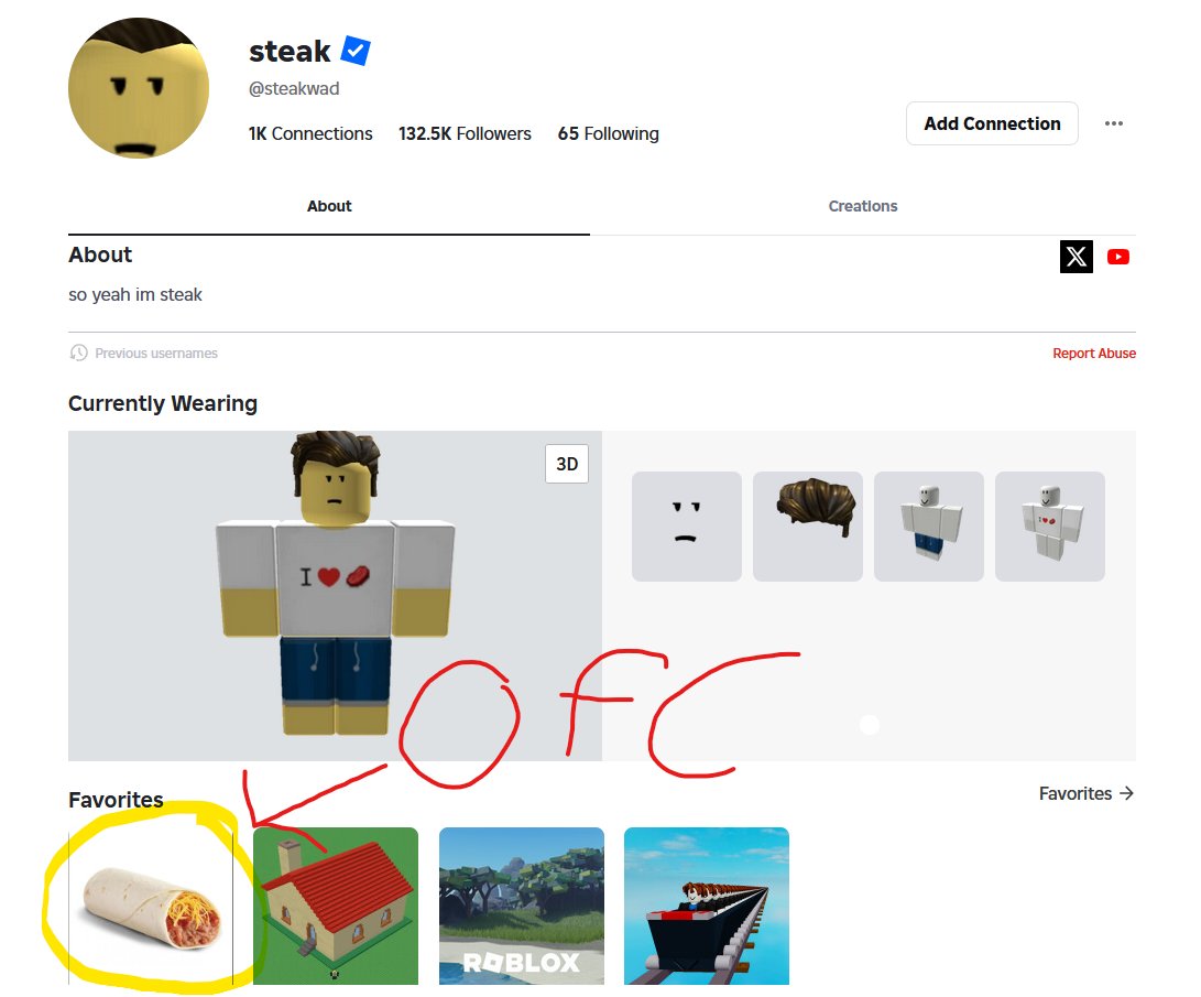 if <a href="/steak834/">steak</a> follows me then I'm cracking 3 eggs on my head and I will say a few cuss words!😱