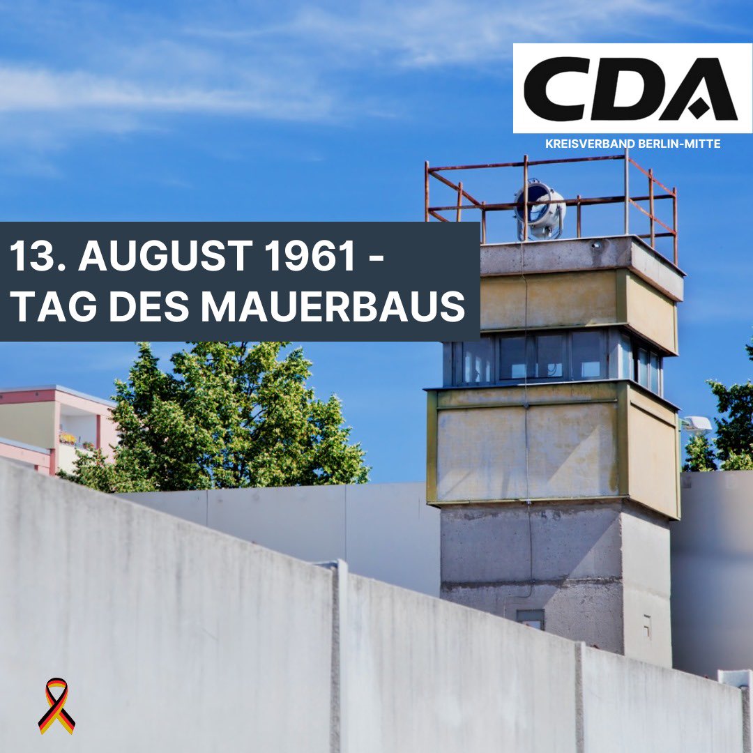Erinnerung wach halten! Mindestens 140 Menschen verloren ihr Leben an der Berliner Mauer.
#Mauerbau #BerlinerMauer #Berlin #Deutschland