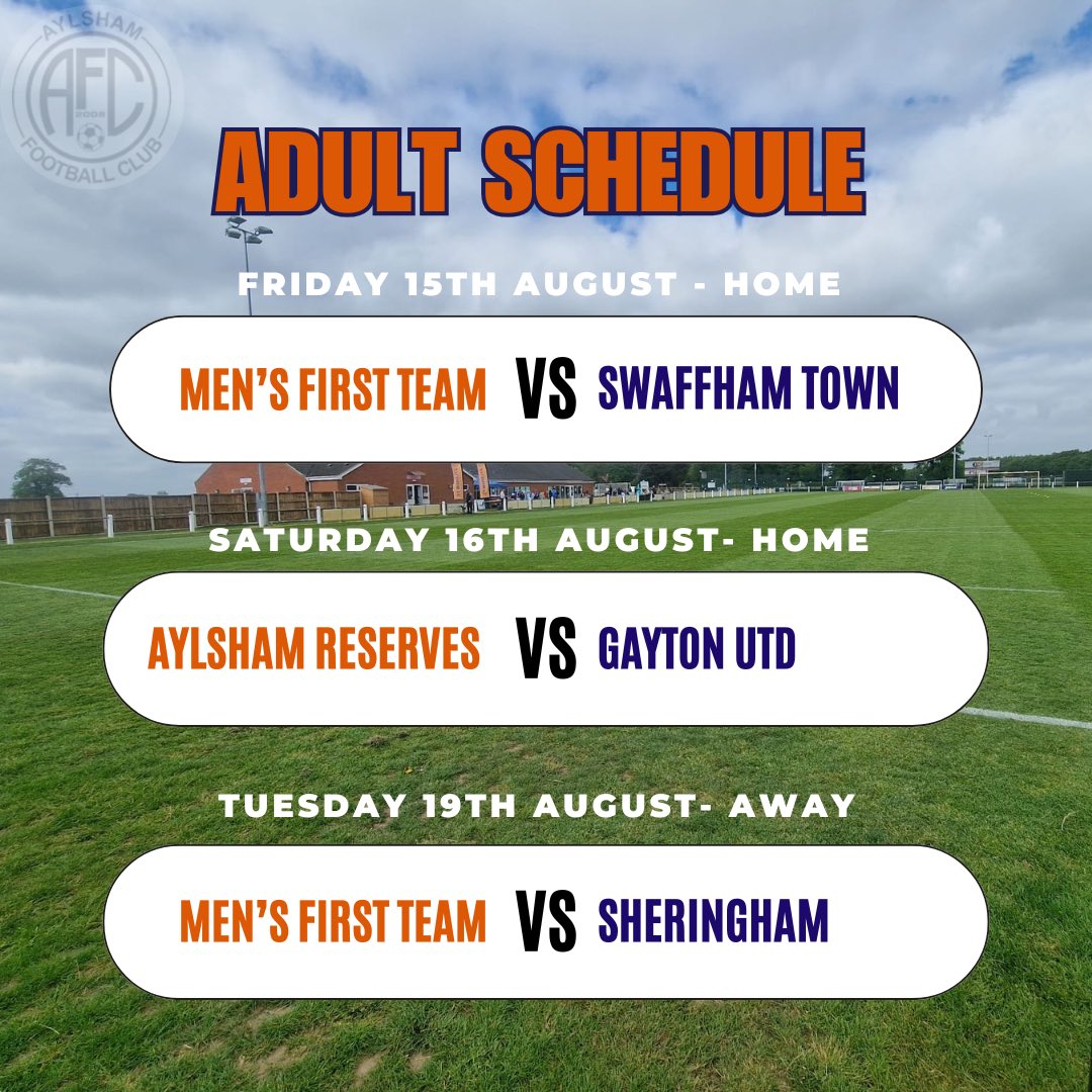 Aylsham FC tweet media