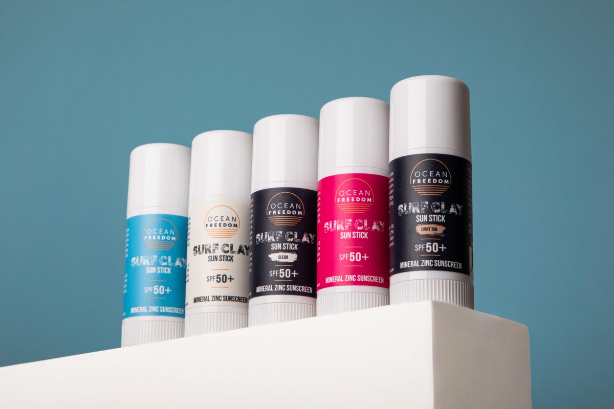 Oceanfreedomco's tweet photo. Introducing Surf Clay Sun Sticks: Outdoor-Ready SPF
Meet your new sun partner: Surf Clay Sun Sticks in clear or tinted shades. SPF50+, water-resistant, and perfect for active lives.
Explore now: https://t.co/FBDlu4Pkqg
#SurfClay #ActiveSPF https://t.co/jtAuo69t0b