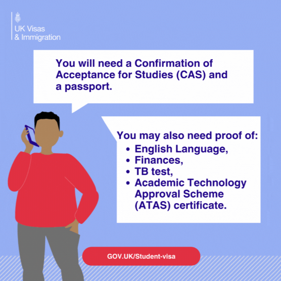 Applying for a UK Student Visa this summer? Don’t wait for
your exam results or Confirmation of Acceptance for Studies
(CAS) to start getting ready! Begin preparing your documents
now to avoid delays.

Go to gov.uk/student-visa/d…
#UKStudentvisa