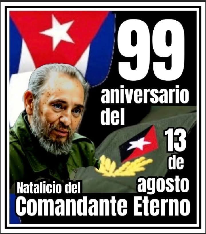 Y estamos contigo #100anosconfidel #cubacoopera