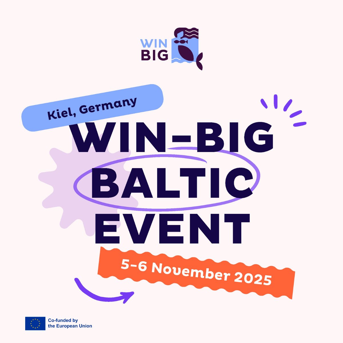 WIN-BIG project (@winbig_eu) on Twitter photo 📣Mark your calendars for 5–6 Nov 2025!
We’re thrilled to bring the WIN‑BIG event series to the #BalticSea in Kiel 🇩🇪
Register now to join conference sessions, hands‑on learning labs & a women’s retreat designed to empower #women across #BlueEconomy
🔗 bit.ly/winbigBaltic 📣Mark your calendars for 5–6 Nov 2025!
We’re thrilled to bring the WIN‑BIG event series to the #BalticSea in Kiel 🇩🇪
Register now to join conference sessions, hands‑on learning labs & a women’s retreat designed to empower #women across #BlueEconomy
🔗 bit.ly/winbigBaltic