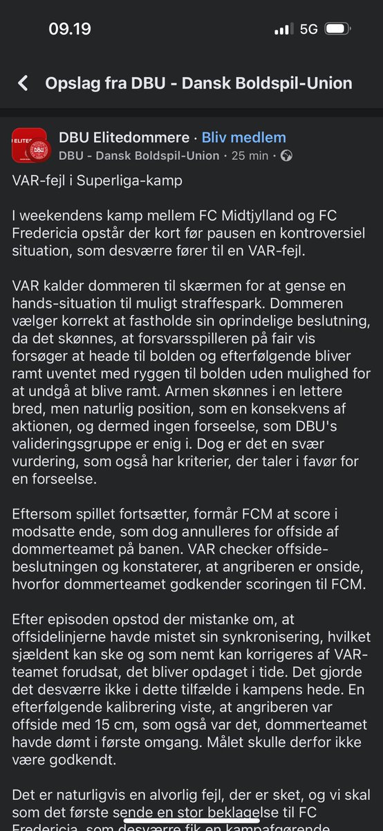 Synd for Fredericia at VAR stadig ikke virker.

Få nu det lort ud!
#sldk