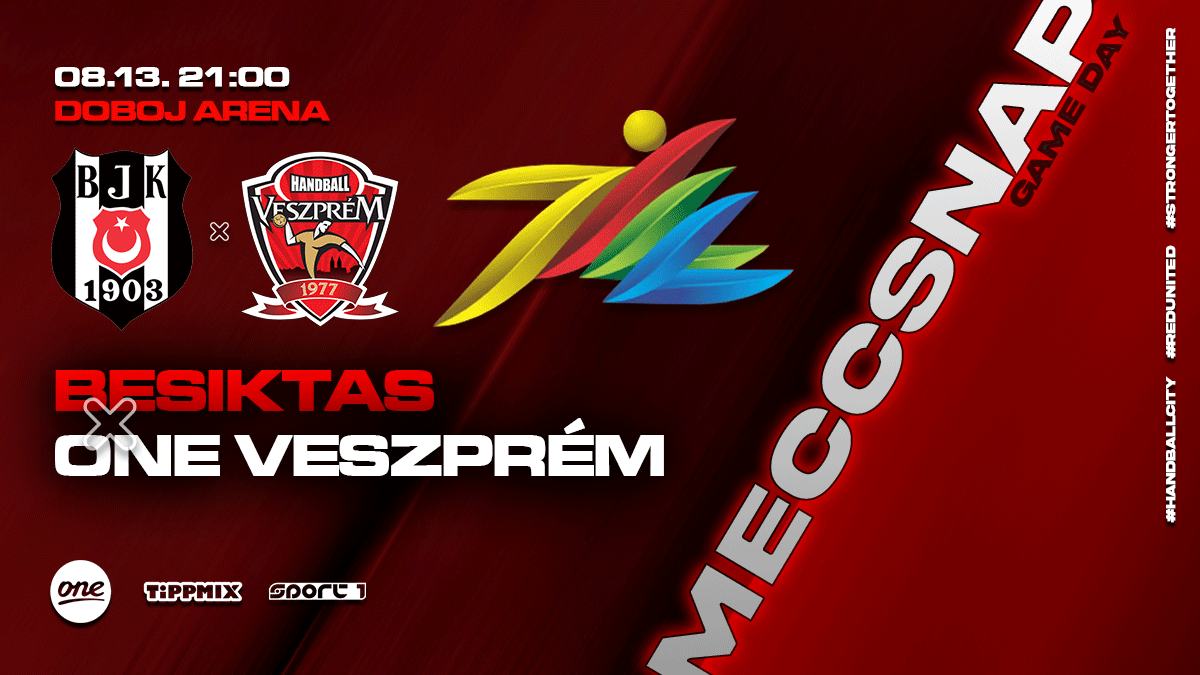 veszprem_hc's tweet image. 𝐆𝐀𝐌𝐄𝐃𝐀𝐘! 🔴⚪️
🆚 Besiktas
🕰️21:00
🏆 Doboj Tournament
📺 Sport1
#StrongerTogether #RedUnited #HandballCity